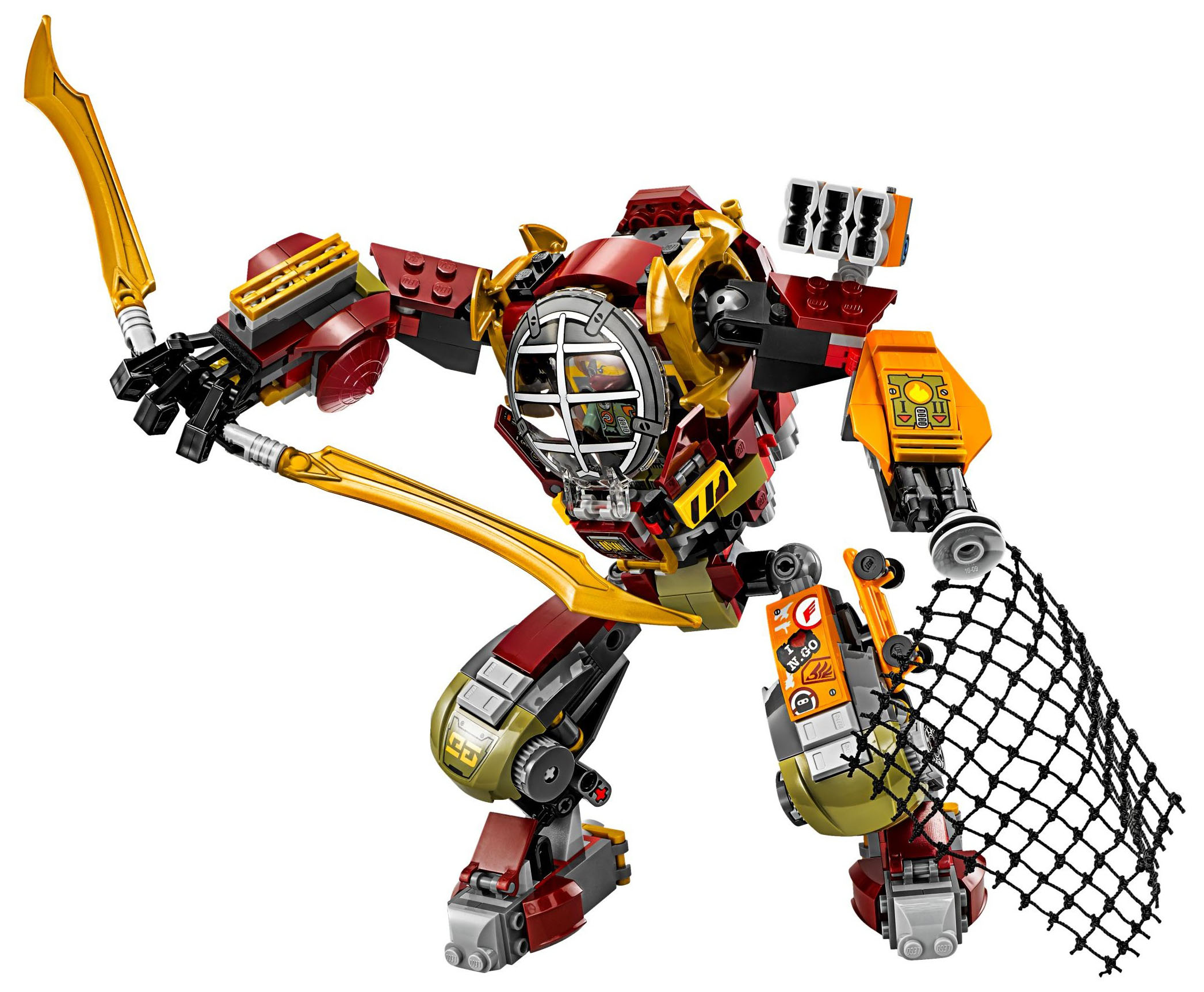 LEGO Ninjago 70592 pas cher - Le robot de Ronin