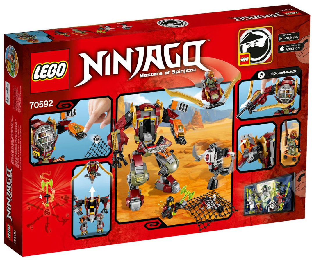 LEGO Ninjago 70592 pas cher - Le robot de Ronin