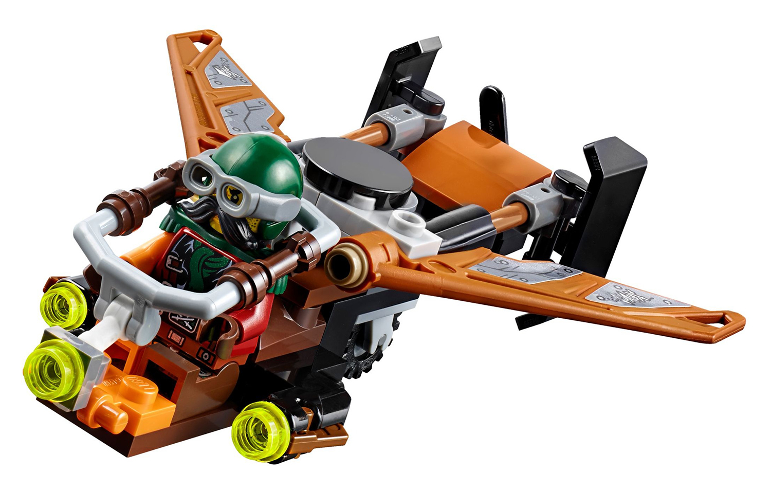 LEGO Ninjago 70605 pas cher - Le Vaisseau de la Malédiction