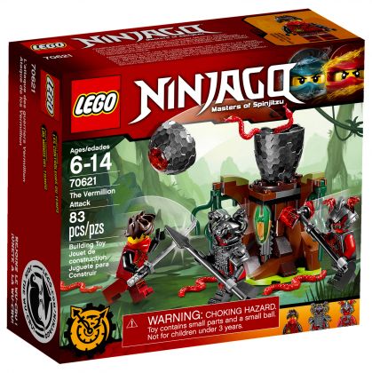 LEGO Ninjago 70621 L’attaque des guerriers Vermillion