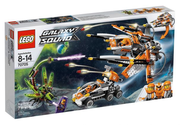 LEGO Galaxy Squad 70705 Le vaisseau insecticide
