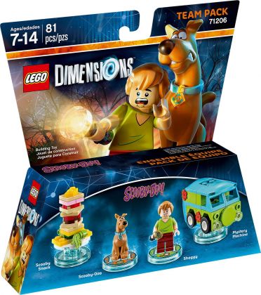 LEGO Dimensions 71206 Pack Equipe : Scooby-Doo