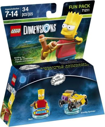 LEGO Dimensions 71211 Pack Héros : Bart Simpson