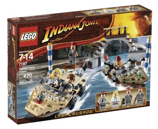 LEGO Indiana Jones 7197 Poursuite à Venise