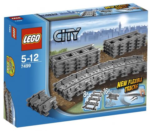 LEGO City 7499 Rails flexibles et droits
