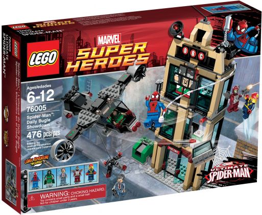 LEGO Marvel 76005 Spider-Man : L'attaque du Daily Bugle