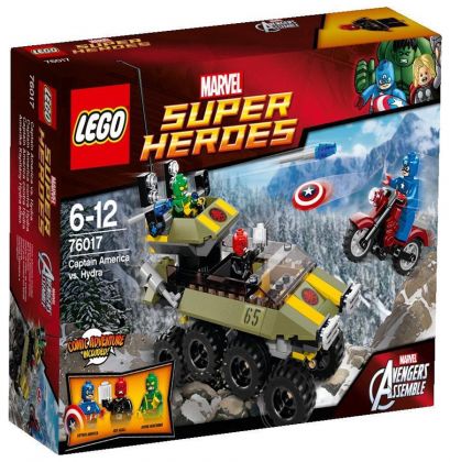 LEGO Marvel 76017 Avengers: Captain America contre Hydra