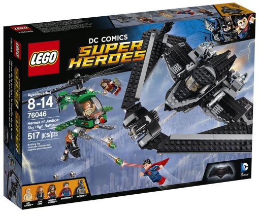 LEGO DC Comics 76046 Les Héros de la Justice : la bataille dans le ciel