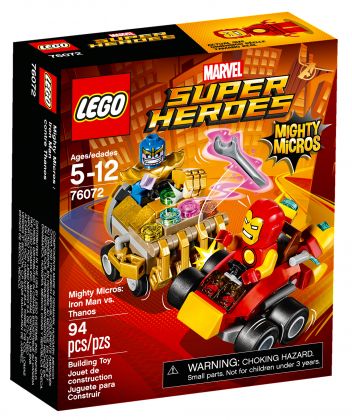 LEGO Marvel 76072 Mighty Micros : Iron Man contre Thanos