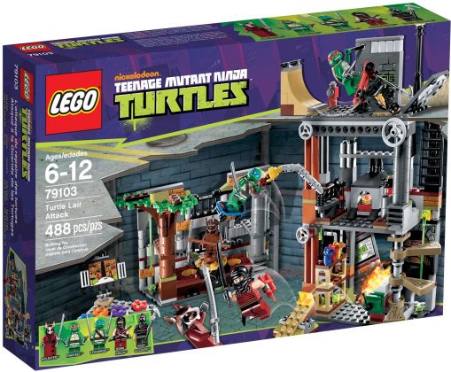 LEGO Tortues Ninja 79103 L'attaque du repaire des tortues