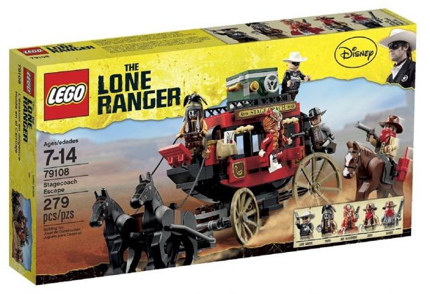 LEGO The Lone Ranger 79108 L'évasion en diligence