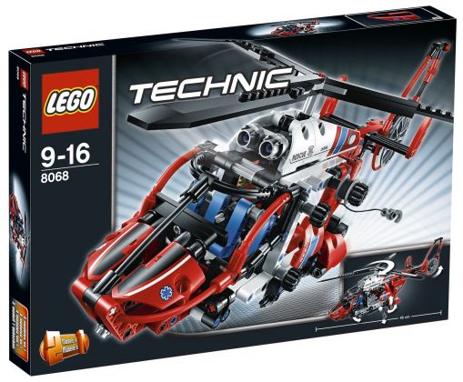 LEGO Technic 8068 L’hélicoptère de secours