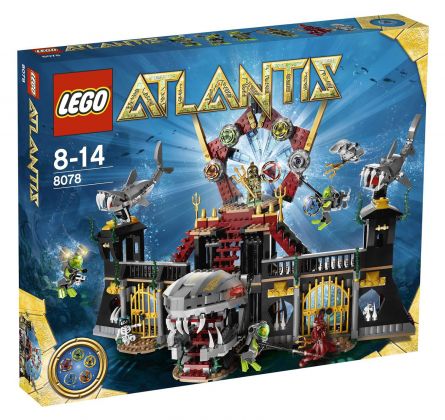 LEGO Atlantis 8078 Les portes d'Atlantis