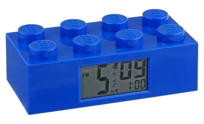 LEGO Horloges & Réveils  9002151 Réveil brique bleu