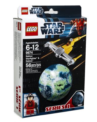 LEGO Star Wars 9674 Naboo Starfighter & Naboo