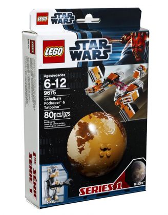LEGO Star Wars 9675 Sebulba’s Podracer & Tatooine