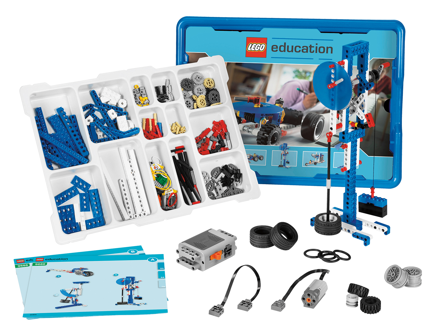 LEGO Education 9686 pas cher Kit Machines Simples et Motorisés LEGO