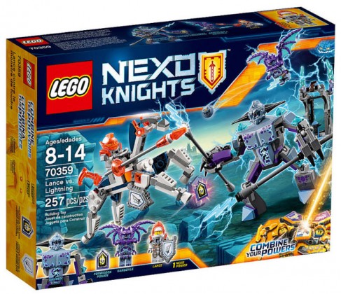 Nouveau LEGO Nexo Knights 70359 Lance vs Lightning