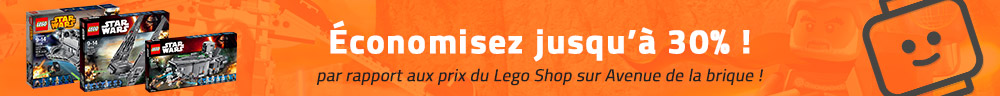Economisez jusqu'à 30% sur vos LEGO Star Wars