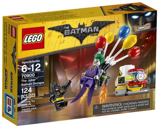 Nouveau LEGO Batman Movie 70900 The Joker Balloon Escape