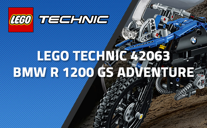 Nouveau LEGO Technic 42063 BMW R 1200 GS Adventure Nouveau LEGO Technic 42063 BMW R 1200 GS Adventure