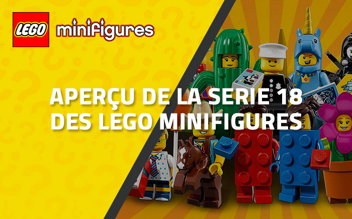Aperçu de la série 18 des LEGO Minifigures 72021 Aperçu de la série 18 des LEGO Minifigures 72021