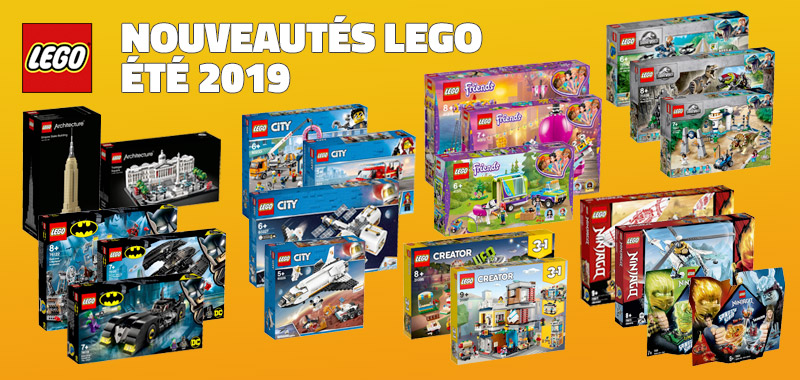 Aperçu des nouveautés LEGO été 2019 Aperçu des nouveautés LEGO été 2019