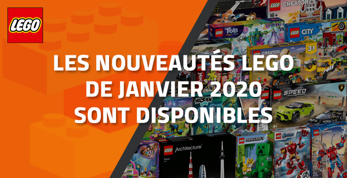 Les nouveautés LEGO de Janvier 2020 sont disponibles Les nouveautés LEGO de Janvier 2020 sont disponibles