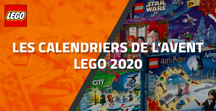 Les calendriers de l'Avent LEGO 2020