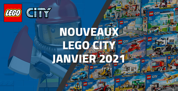 Aperçu des nouveaux LEGO City de Janvier 2021 Aperçu des nouveaux LEGO City de Janvier 2021