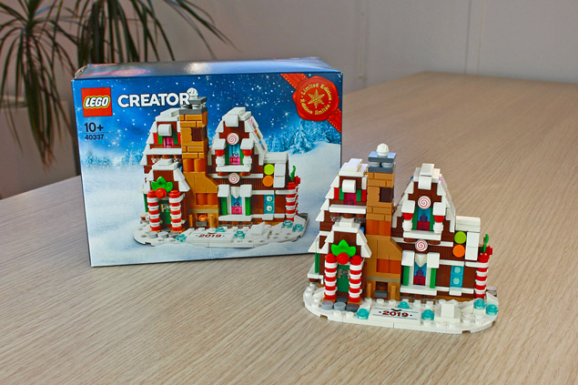 Le mini maison en pain d'épices LEGO Creator 40337
