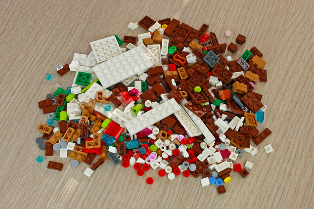 499 pièces pour le LEGO Creator 40337