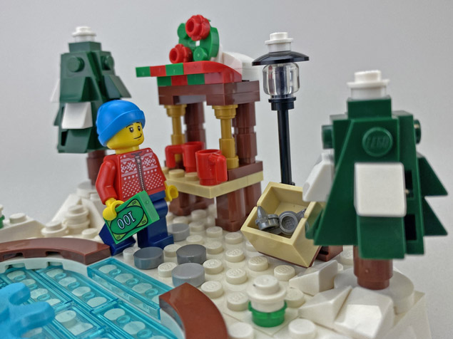 La patinoire LEGO 40416 offerte dès 150€ d'achat chez LEGO