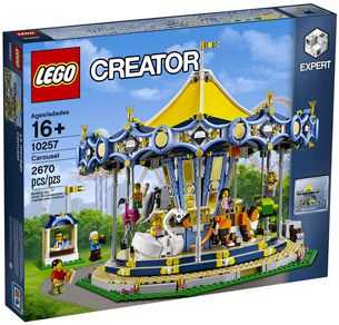 Nouveau LEGO Creator 10257 Le Manège : La boîte