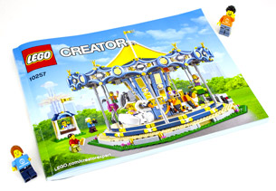 Nouveau LEGO Creator 10257 Le Manège : La notice