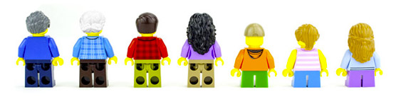 Nouveau LEGO Creator 10257 Le Manège : Les minifigurines