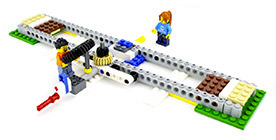 Nouveau LEGO Creator 10257 Le Manège : Le socle