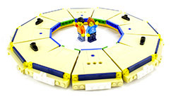 Nouveau LEGO Creator 10257 Le Manège : Le plateau tournant