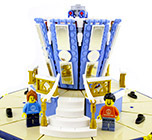 Nouveau LEGO Creator 10257 Le Manège : La colonne centrale