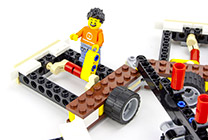 Nouveau LEGO Creator 10257 Le Manège : Le haut du plateau tournant