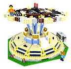 Nouveau LEGO Creator 10257 Le Manège : Le haut du plateau tournant