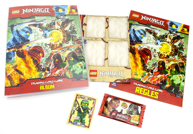 Le pack de démarrage LEGO Ninjago Trading Card Game Jeu de cartes à collectionner Série 2