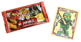 Booster et carte édition limitée LEGO Ninjago Trading Card Game Jeu de cartes à collectionner Série 2