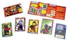 Booster et carte édition limitée LEGO Ninjago Trading Card Game Jeu de cartes à collectionner Série 2