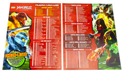 Album LEGO Ninjago Trading Card Game Jeu de cartes à collectionner Série 2