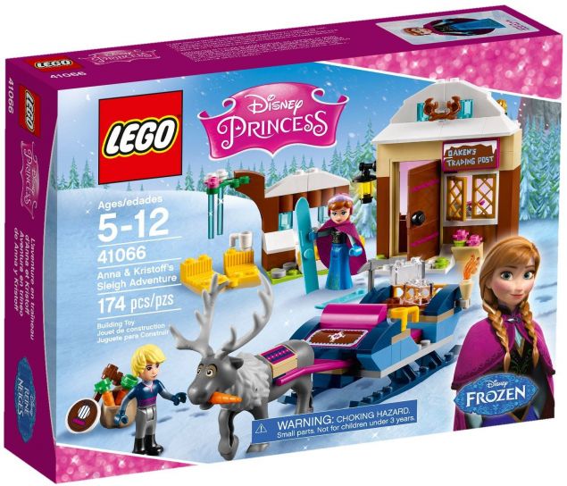 Les aventures en traîneau d'Anna et Kristoff (LEGO La Reine des Neiges 41066)
