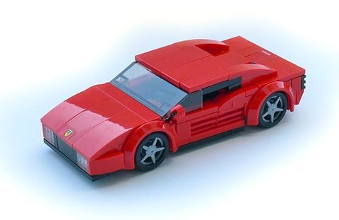Ferrari Testarossa en LEGO by ER0L