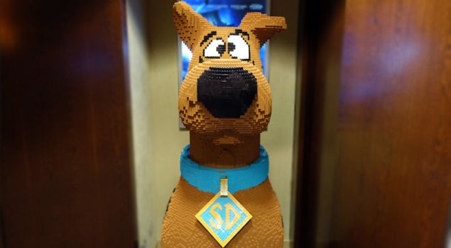 Un Scooby-Doo géant en LEGO