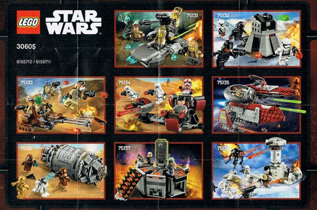 Aperçu des premiers LEGO Star Wars 2016