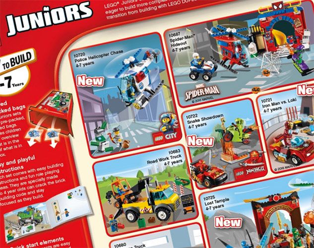 Nouveautés LEGO Juniors 2016